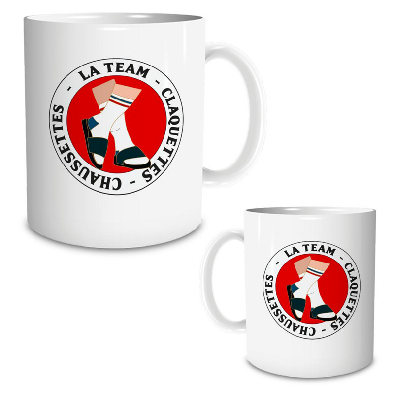 Mug - La Team claquettes chaussettes -
