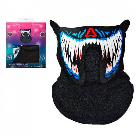 Masque mâchoire lumineuse