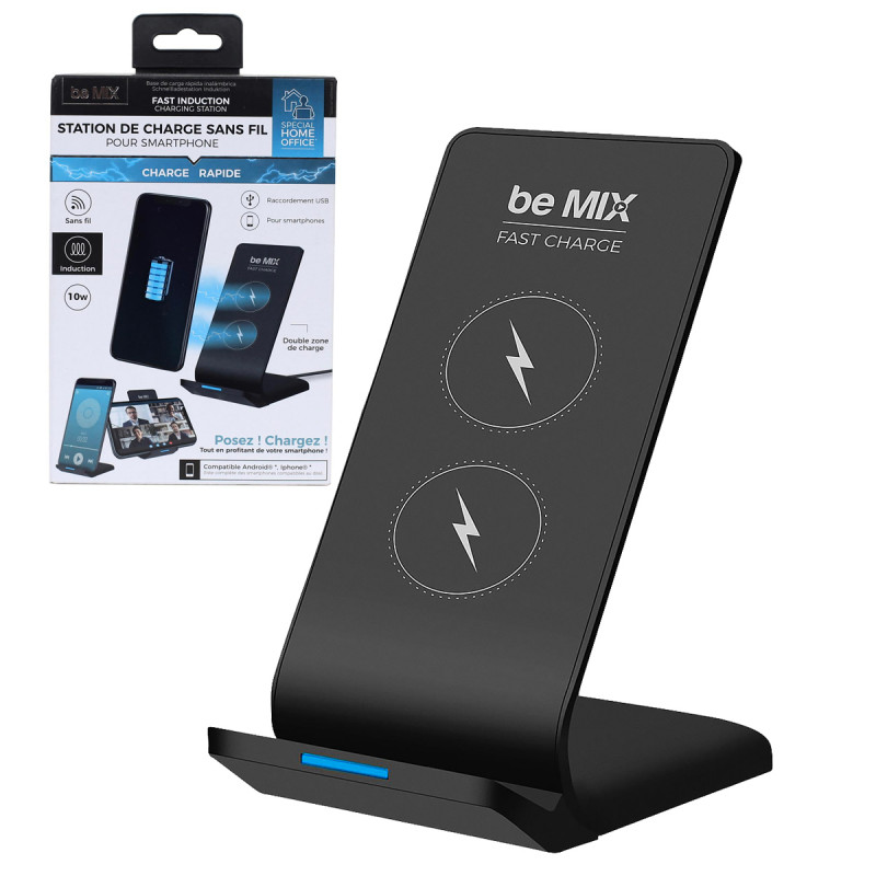 Station de charge rapide induction double zone