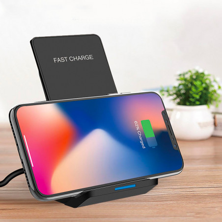 Station de charge rapide induction double zone