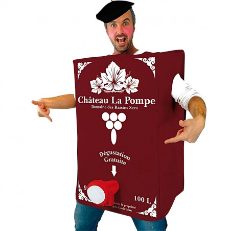 Déguisement Méga Cubi de vin - Mycrazystuff