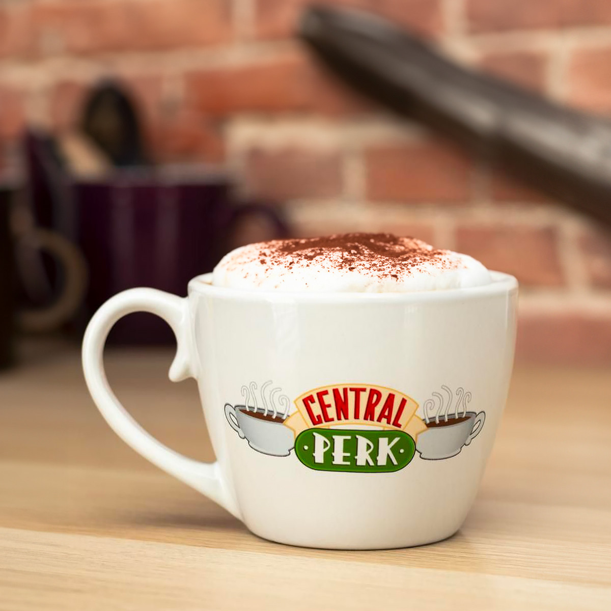 Tasse à Cappuccino Central Perk - Pour les vrais Fans de Friends ! -   - 12,90 €