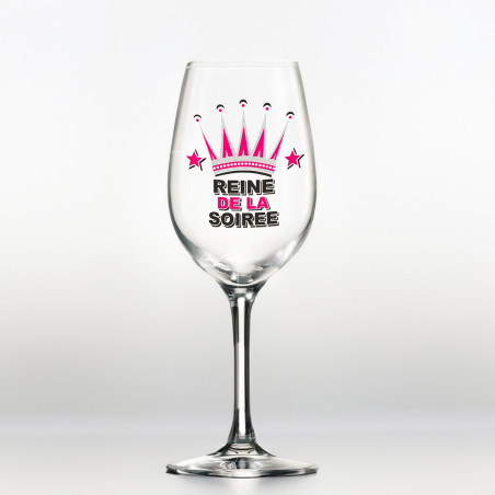 Verre géant Reine de la Soirée pour les femmes qui aiment fêter - MyCrazyStuff