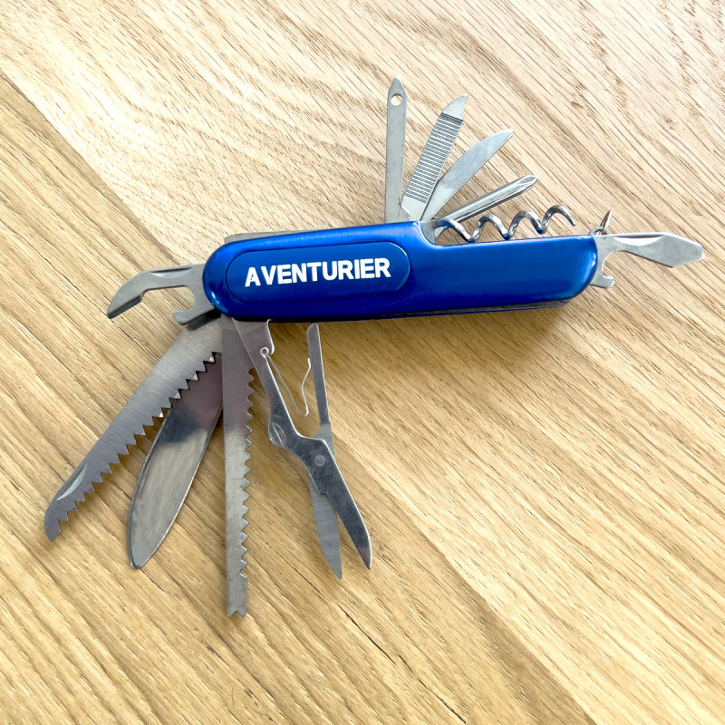 Couteau Aventurier 15 fonctions