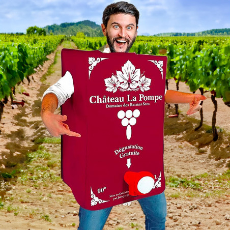 Déguisement Méga Cubi de vin - Mycrazystuff