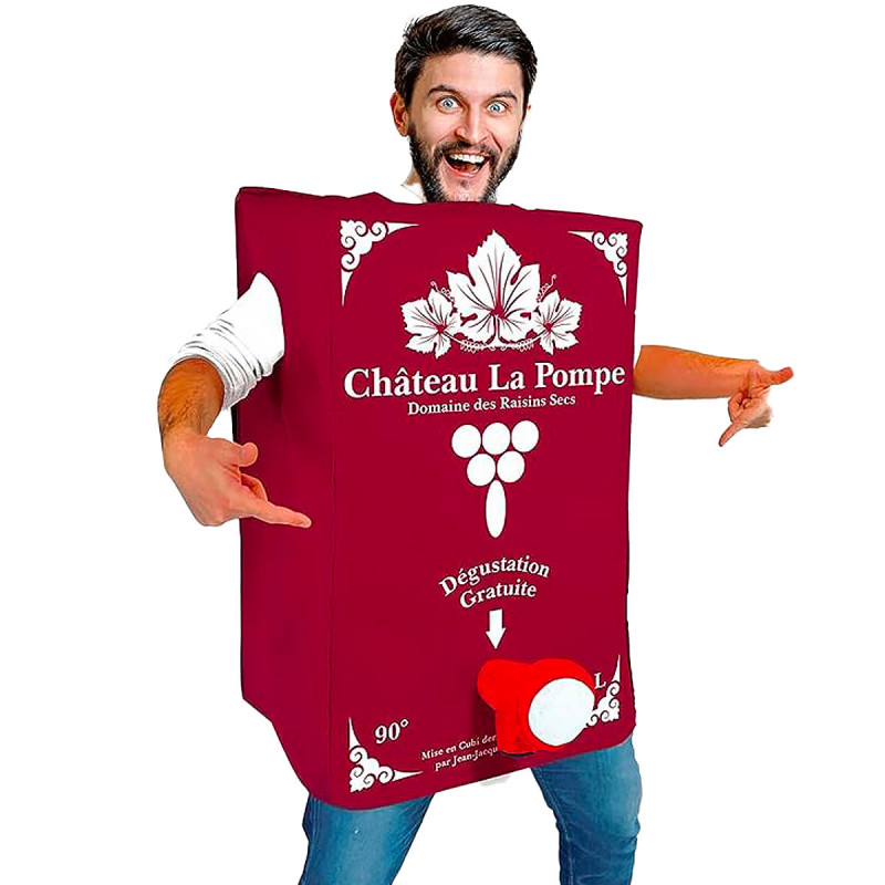 Déguisement Méga Cubi de vin - Mycrazystuff