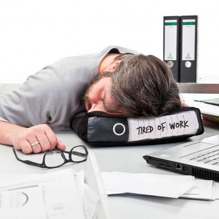 Oreiller de Bureau Classeur - Coussin de Sieste Discret et Confortable - MyCrazyStuff