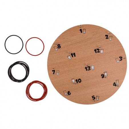 Jeu à boire lancer d'anneaux mural, apéro rigolo - Mycrazystuff.com