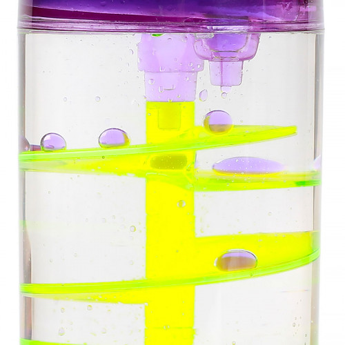 Sablier Liquide Hypnotique – Gadget de Bureau Relaxant - Mycrazystuff