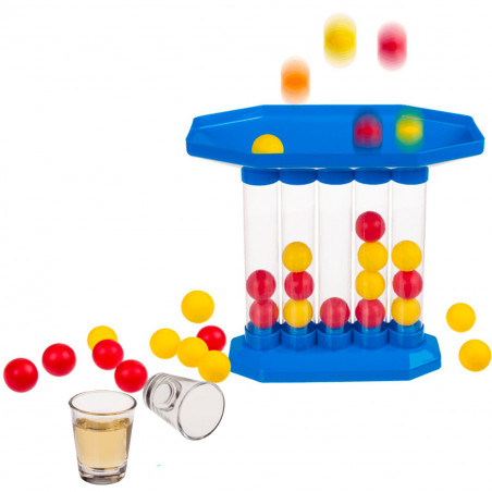 Jeu à boire Puissance 4 à rebond - jeu apéro- mycrazystuff.com