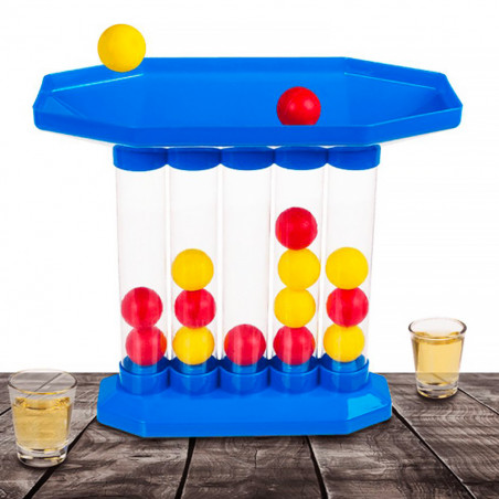 Jeu à boire Puissance 4 à rebond - jeu apéro- mycrazystuff.com