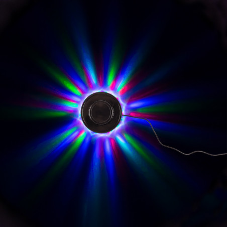Lampe disco compacte 48 leds multicolore - Mycrazystuff.com