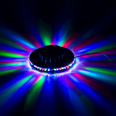 Lampe disco compacte 48 leds multicolore - Mycrazystuff.com