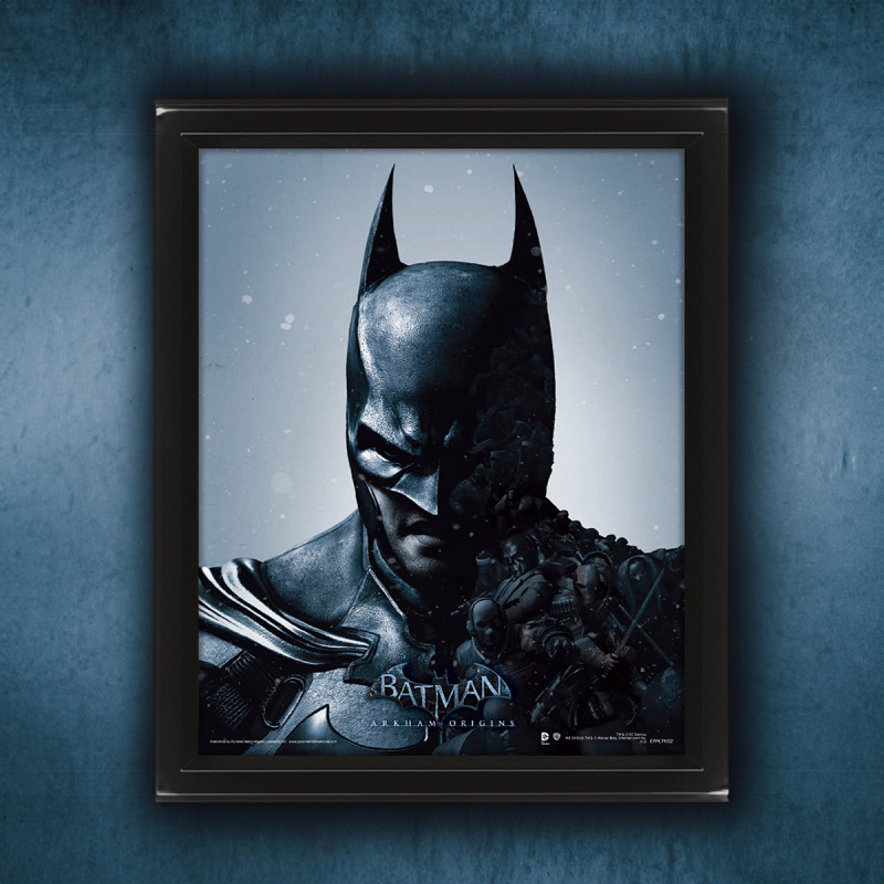 Cadre Batman vs Joker en 3D - Mycrazystuff.com