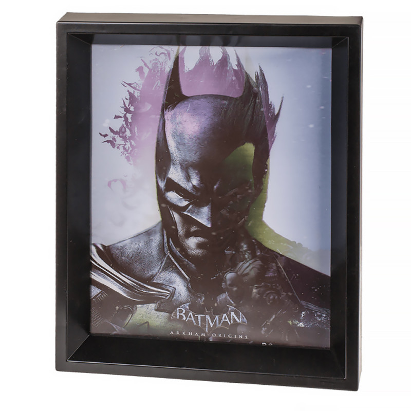 Cadre Batman vs Joker en 3D - Mycrazystuff.com
