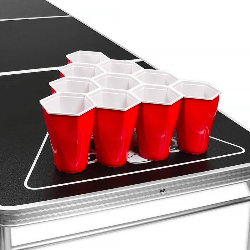 Kit Beer Pong hexagonal - Mycrazystuff