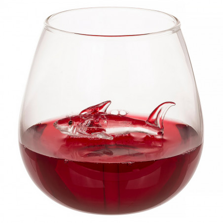 Verre à Vin Sans Pied Shark requin - Mycrazystuff