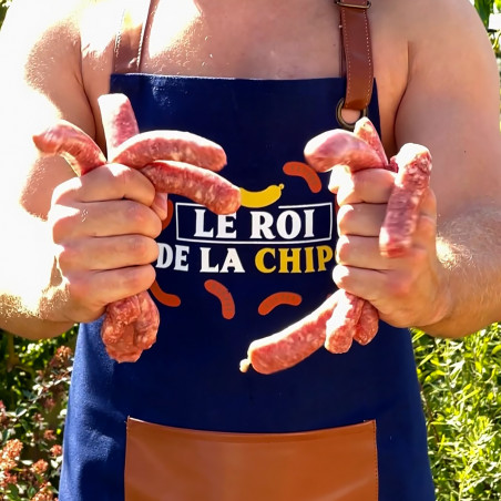 Tablier Le roi de la chipo - Mycrazystuff.com