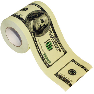 Vente Papier toilette Dollar, l'anti-crise.