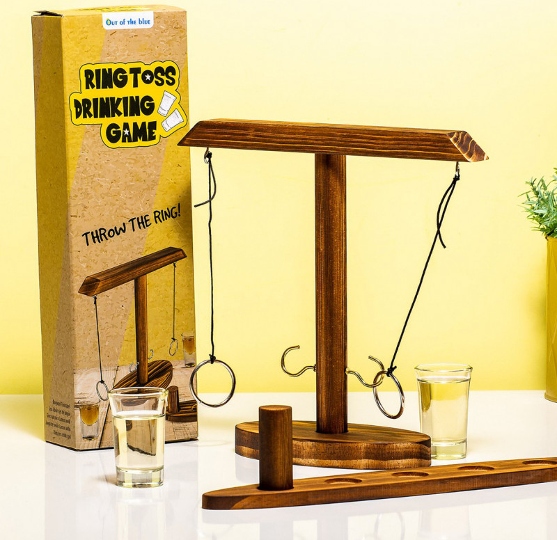 Jeu à Boire Jet de Bague - jeu apéro - mycrazystuff.com