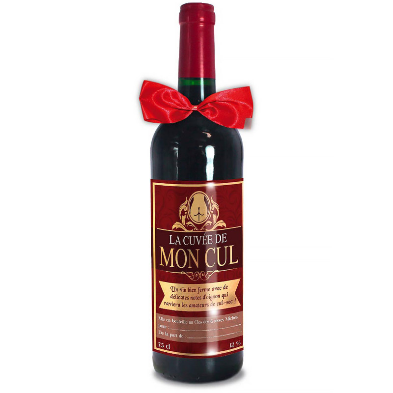 Bouteille humoristique Cuvée de Mon Cul-Mycrazystuff