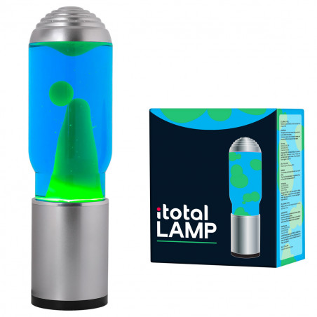 Lampe lave bleu-vert diffuseur de parfum intégré - Mycrazystuff