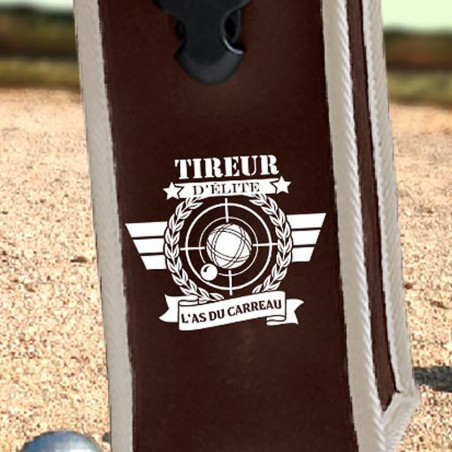 Etui boules de pétanque Tireur d'élite - Mycrazystuff.com