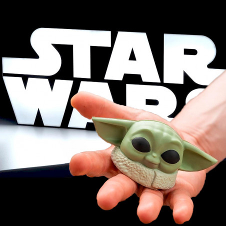 Pack "Force Tranquille" : Lampe Logo Star Wars et Balle Anti-Stress Grogu Offerte - Mycrazystuff.com