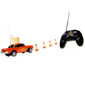 Booze Cruze, la voiture de service.