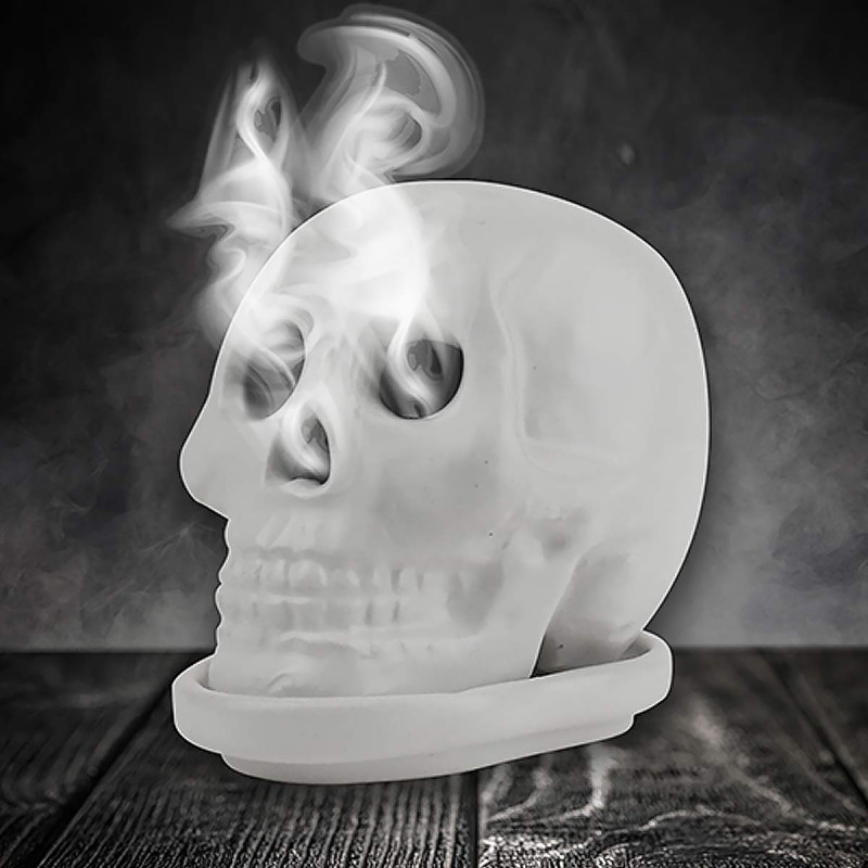 Tête de mort Brûleur d'Encens Gift Republic - Fusion d'Art et de Parfum - Mycrazystuff.com