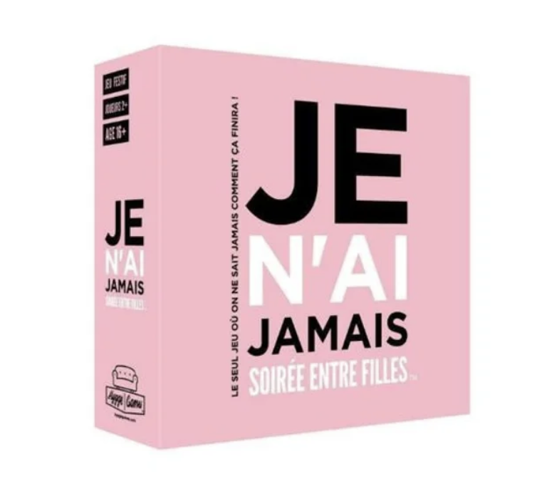 Jeu Je n'ai jamais - soirée entre filles - hugge games