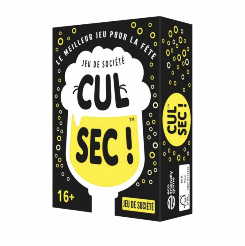 Jeu de societé Cul sec -...