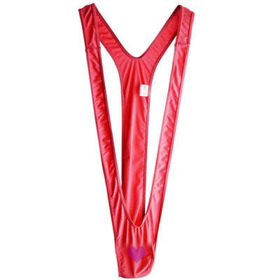 Photo Mankini rouge