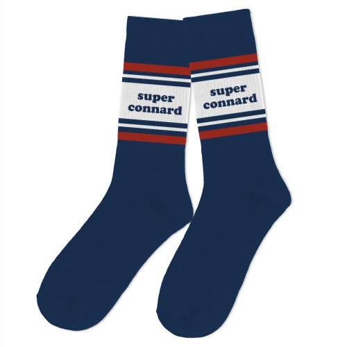 Chaussettes bleues super connard