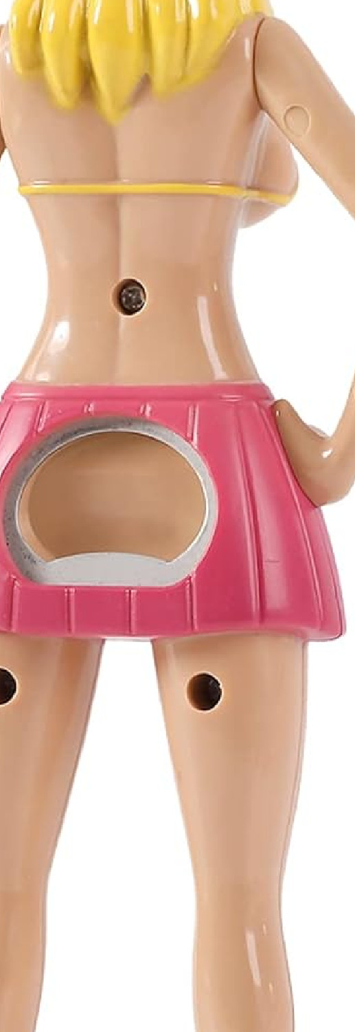 décapsuleur femme donna blonde