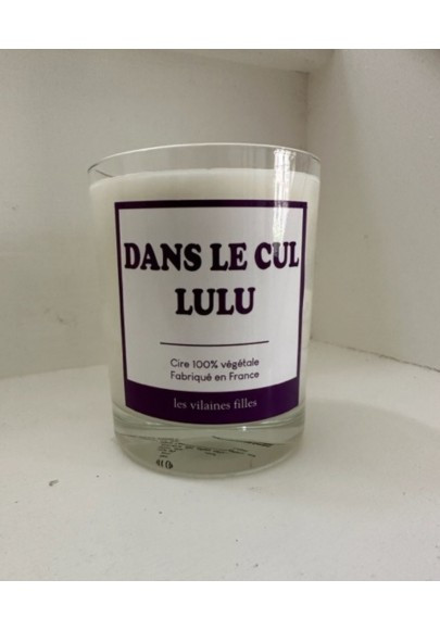 Bougie "dans le cul lulu"