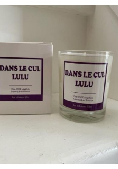 Bougie "dans le cul lulu"