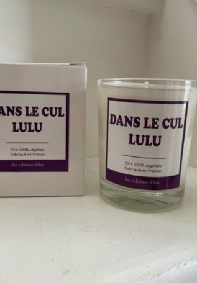 Bougie "dans le cul lulu"