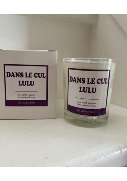 Bougie "dans le cul lulu"