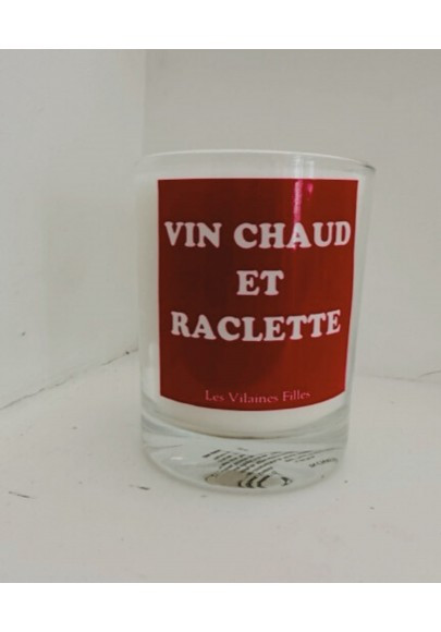 Bougie "vin chaud et raclette"