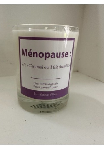 Bougie "ménopause" c'est moi ou il fait chaud ?