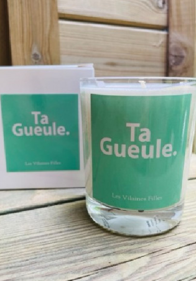 Bougie "ta gueule"