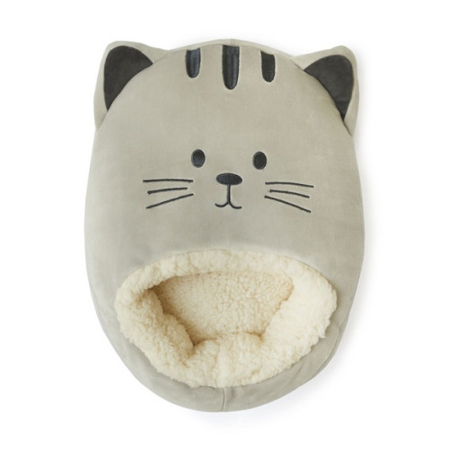 Chauffe-pieds Kitty gris