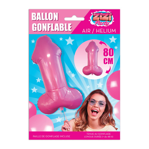 Zizi Géant Gonflable – Gadget Humoristique 80 cm - Mycrazystuff