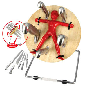 Vente Support à couteaux "Roue de la mort"