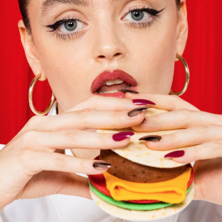 Chaussettes Cheeseburger