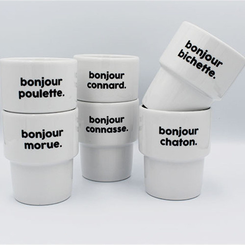 Mug Bonjour Connasse "Félicie Aussi"