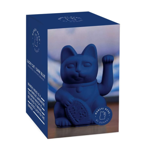 Lucky Cat Dark Blue "Sincérité"