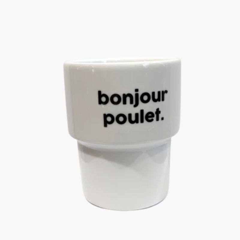 Mug Bonjour Poulet "Félicie Aussi Paris"