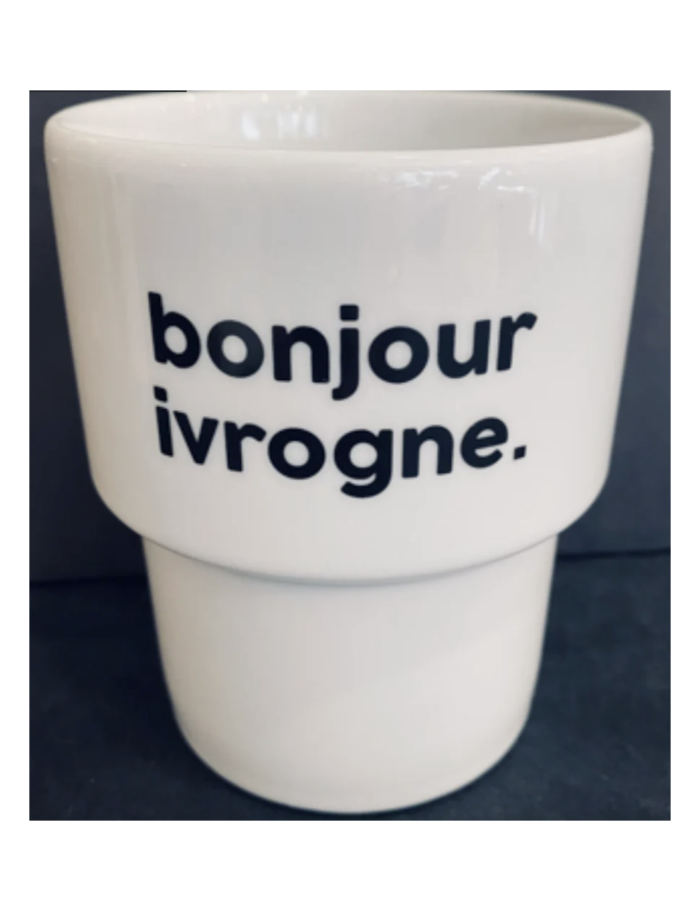 Mug Bonjour Ivrogne "Félicie Aussi Paris"